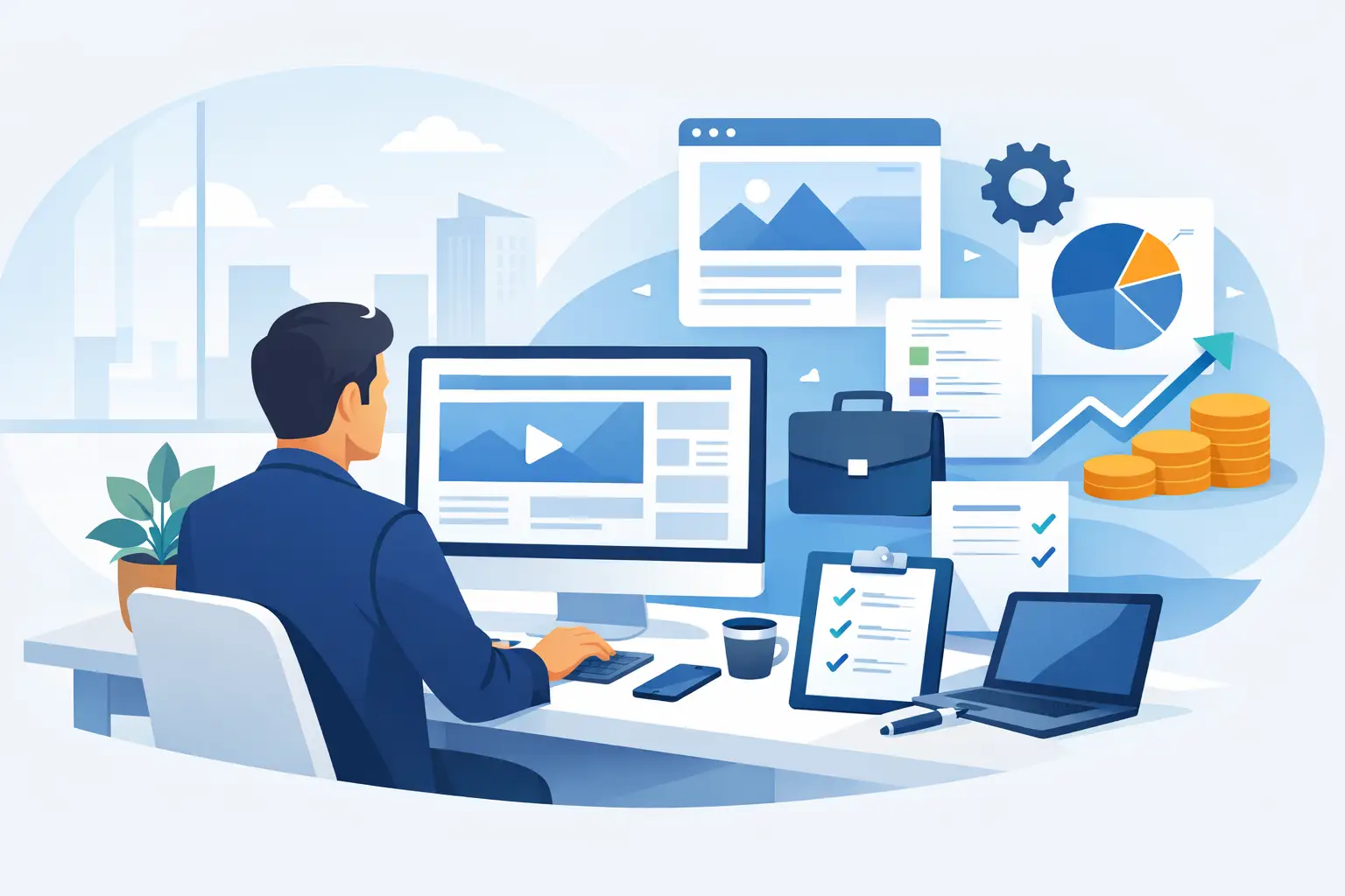 Ammattimaiset kotisivut toiminimelle